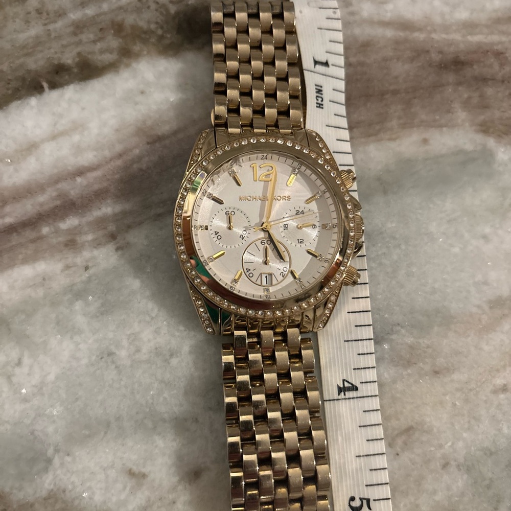 Gold Micheal Kors Watch